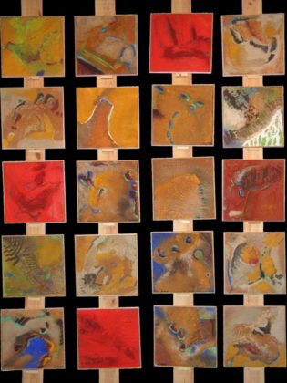 Création, "Taquin", technique mixte, 1997