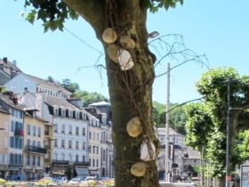 Installation, rue des Arts, Tulle, 2016